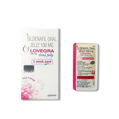 Lovegra Oral Jelly Rx 100 Mg image 2