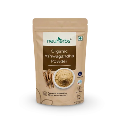 Neuherbs Organic Ashwagandha Powder - 100Gm image 2