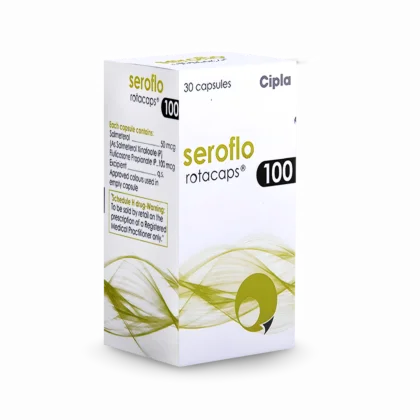 Seroflo Rotacaps 50 mcg + 100 mcg